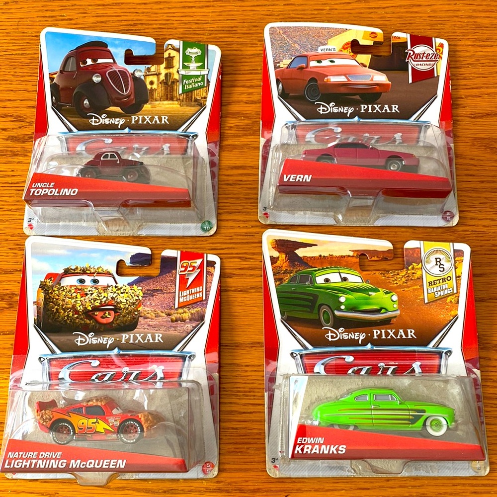 4 Pixar Cars!